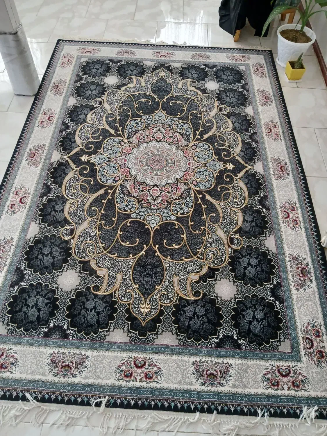 فرش ۶ متری ۷۰۰ شانه|فرش|زالیان, |دیوار