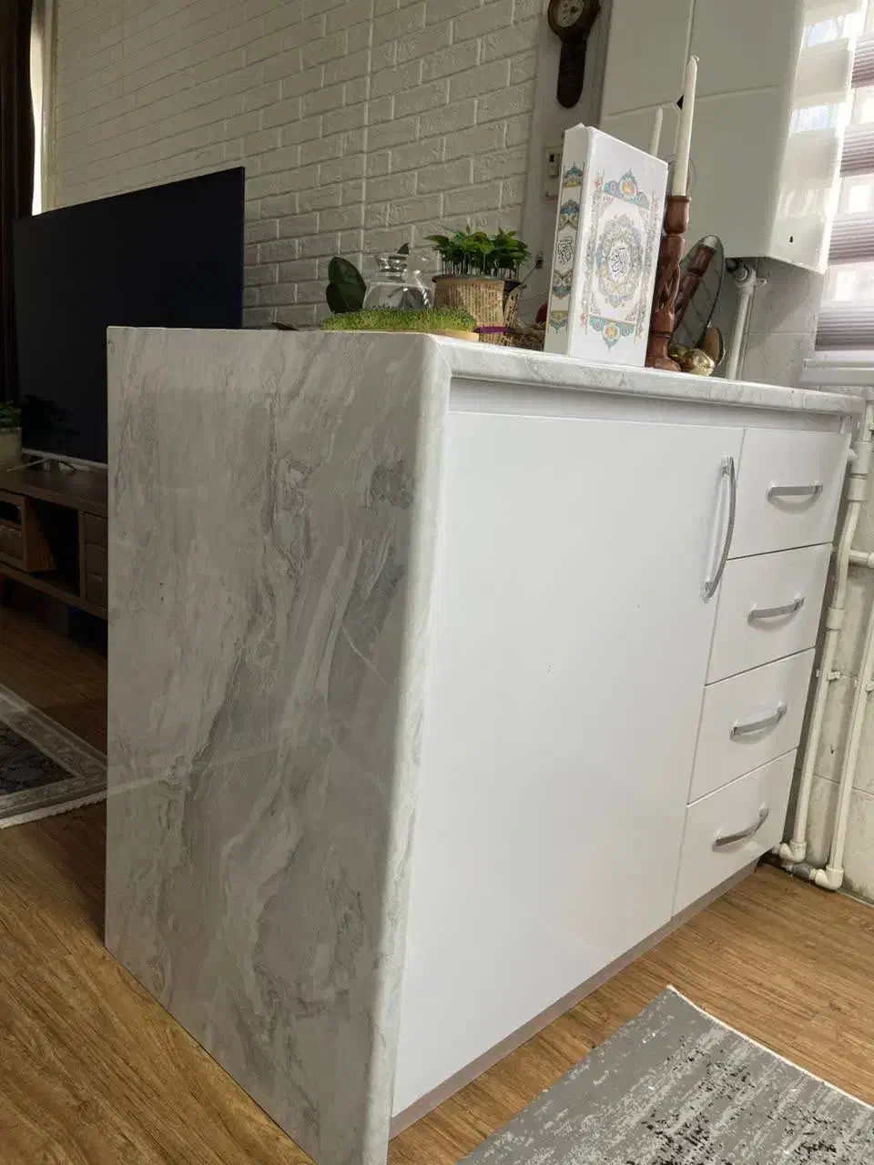 طراحی و تولید انواع جزیره و اپن سفارشی|مصالح و تجهیزات ساختمان|رشت, آب و برق|دیوار