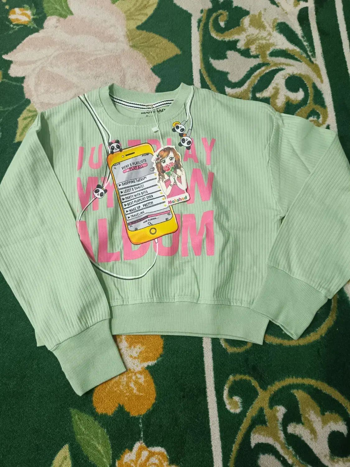 بلوز شلوار کراپ  سایز ۵۵ نو|کفش و لباس بچه|مشهد, دانشجو|دیوار