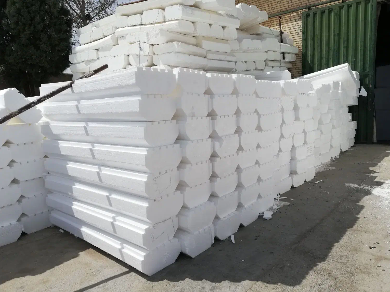 یونولیت سقفی و تیرچه های بتنی و فلزی|مصالح و تجهیزات ساختمان|ساوه, |دیوار