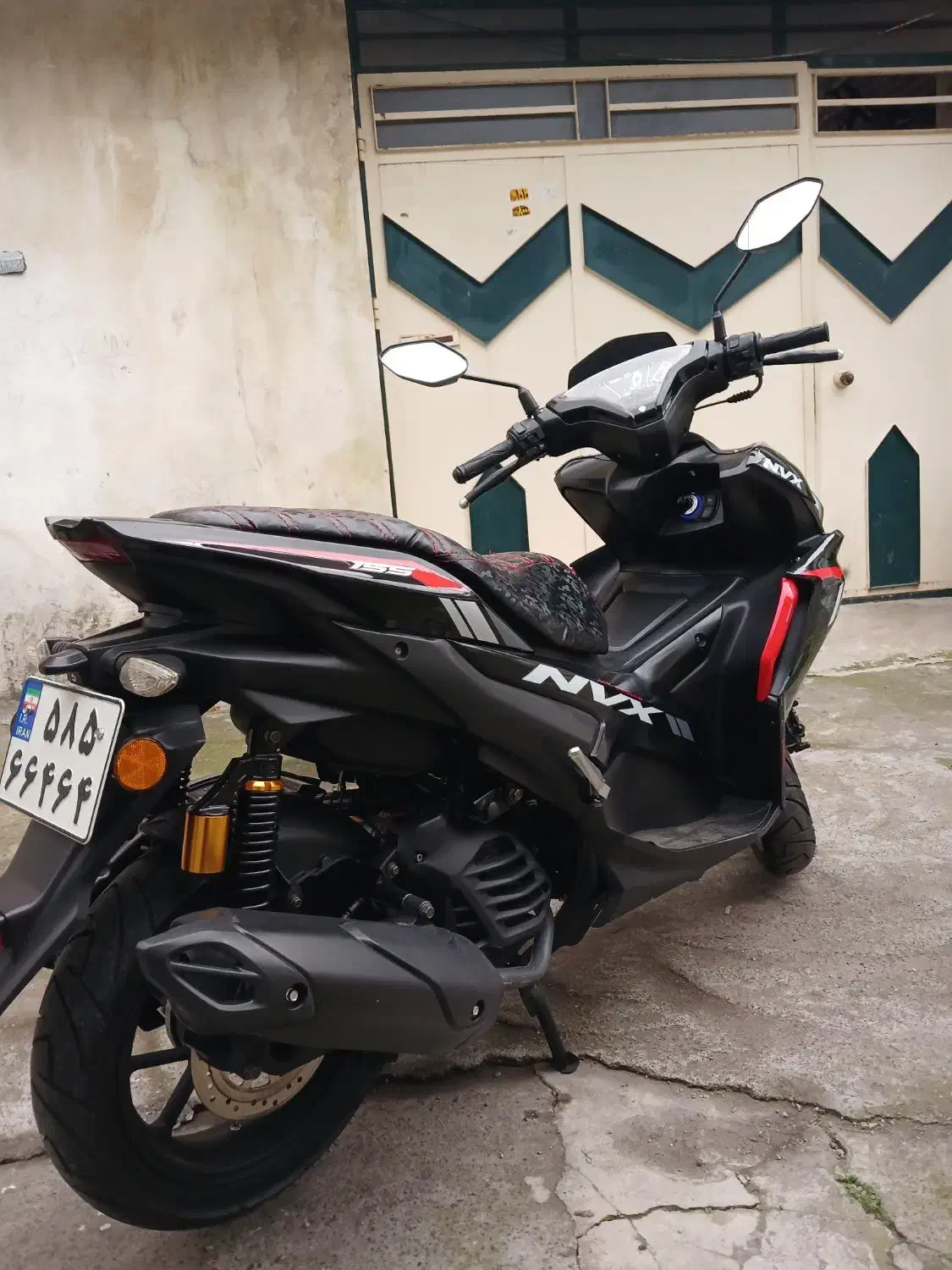 آیروکس ۱۵۵کبیر|موتورسیکلت|رشت, شالکو|دیوار