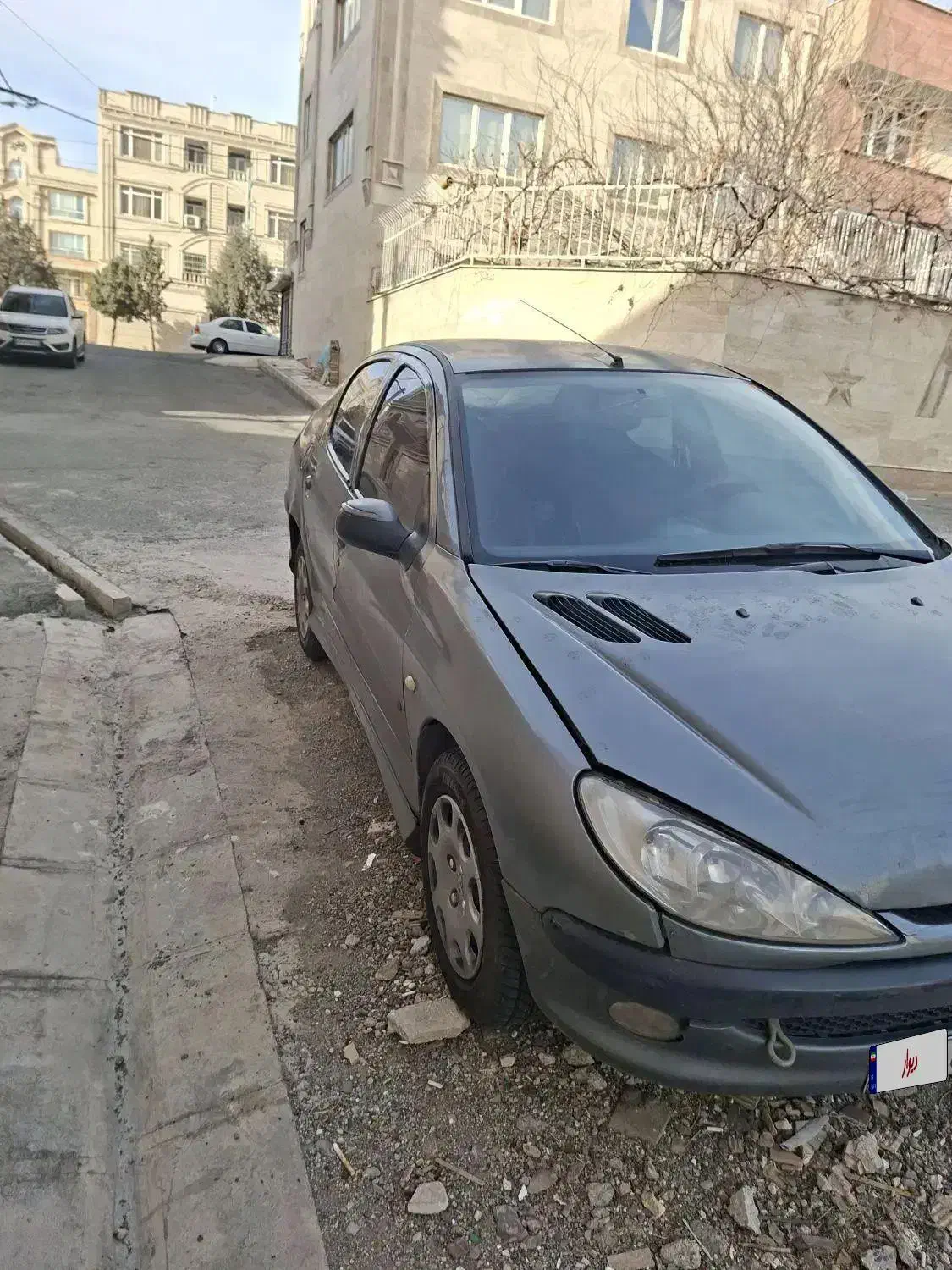 ۲۰۶اس دی|خودرو سواری و وانت|پرند, فاز ۰|دیوار