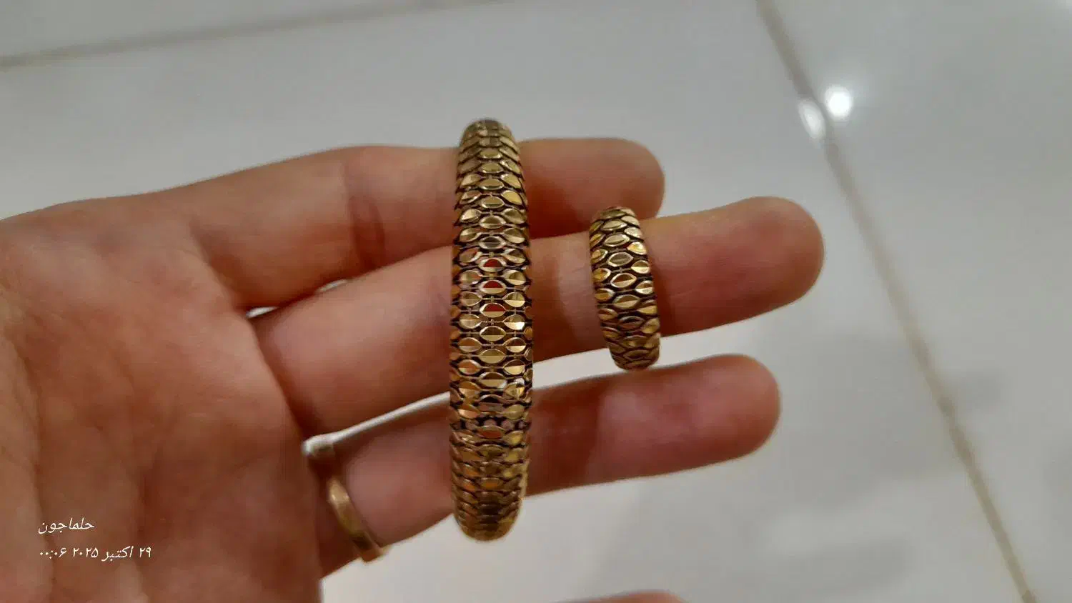 مقداری ۴۰ گرم طلا فروش فوری با۴درصد بالای تابلو|جواهرات|تربت جام, والفجر|دیوار