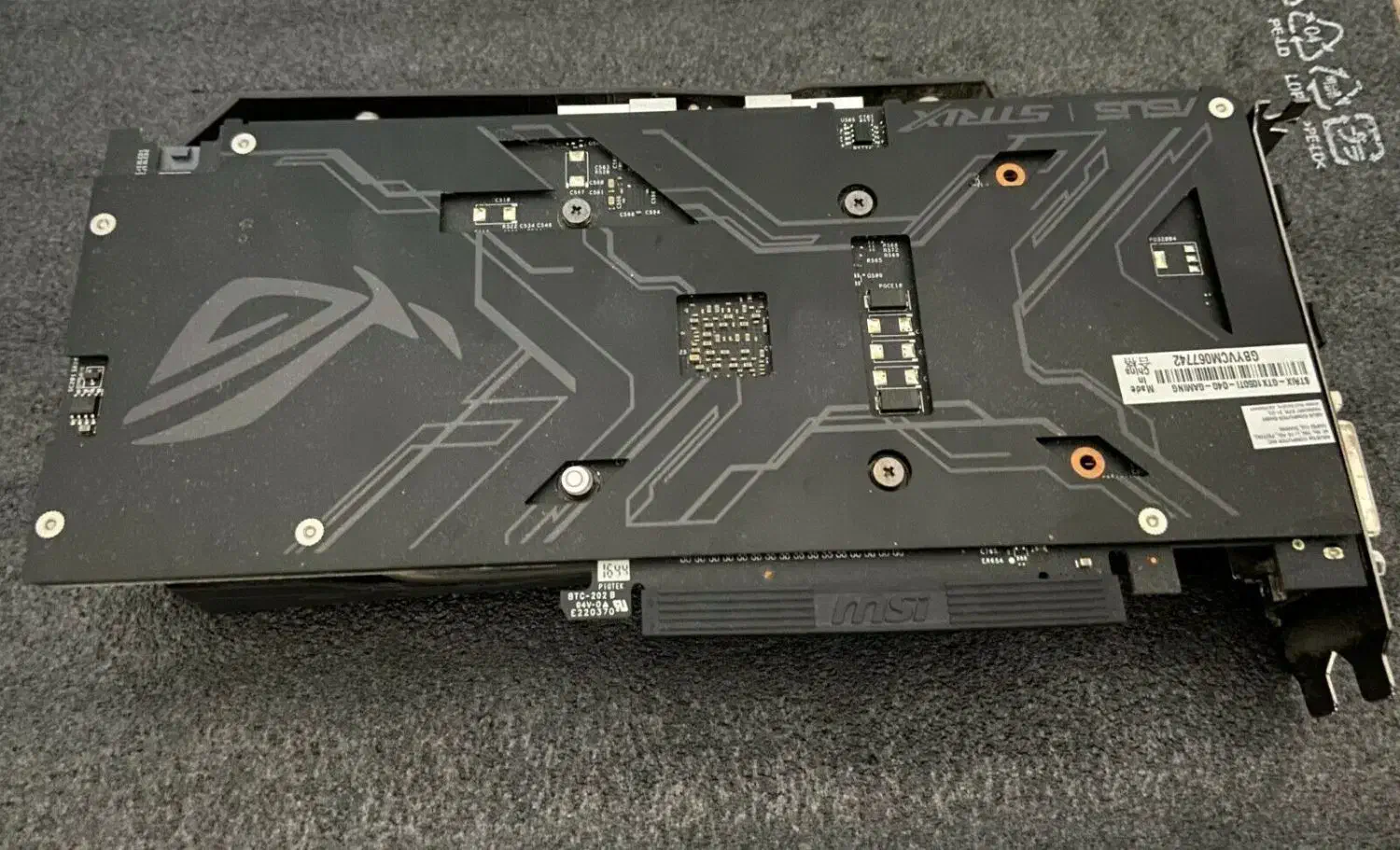 کارت گرافیک ASUS GTX 1050 Ti OC در حد|قطعات و لوازم جانبی رایانه|تهران, شهرک شریفی|دیوار