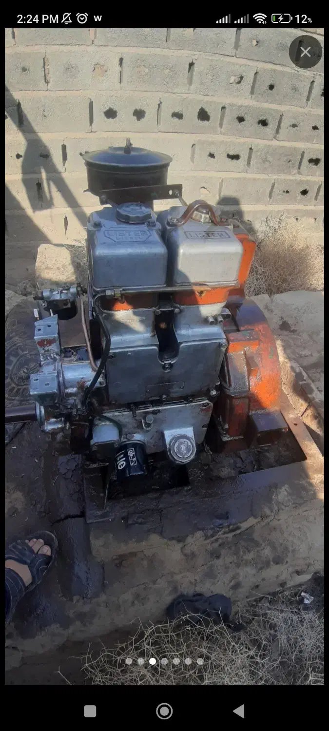 موتور آب لیستر st غلطک ژنراتور برق دامپر|ماشین‌آلات صنعتی|چهاردانگه (تهران), |دیوار