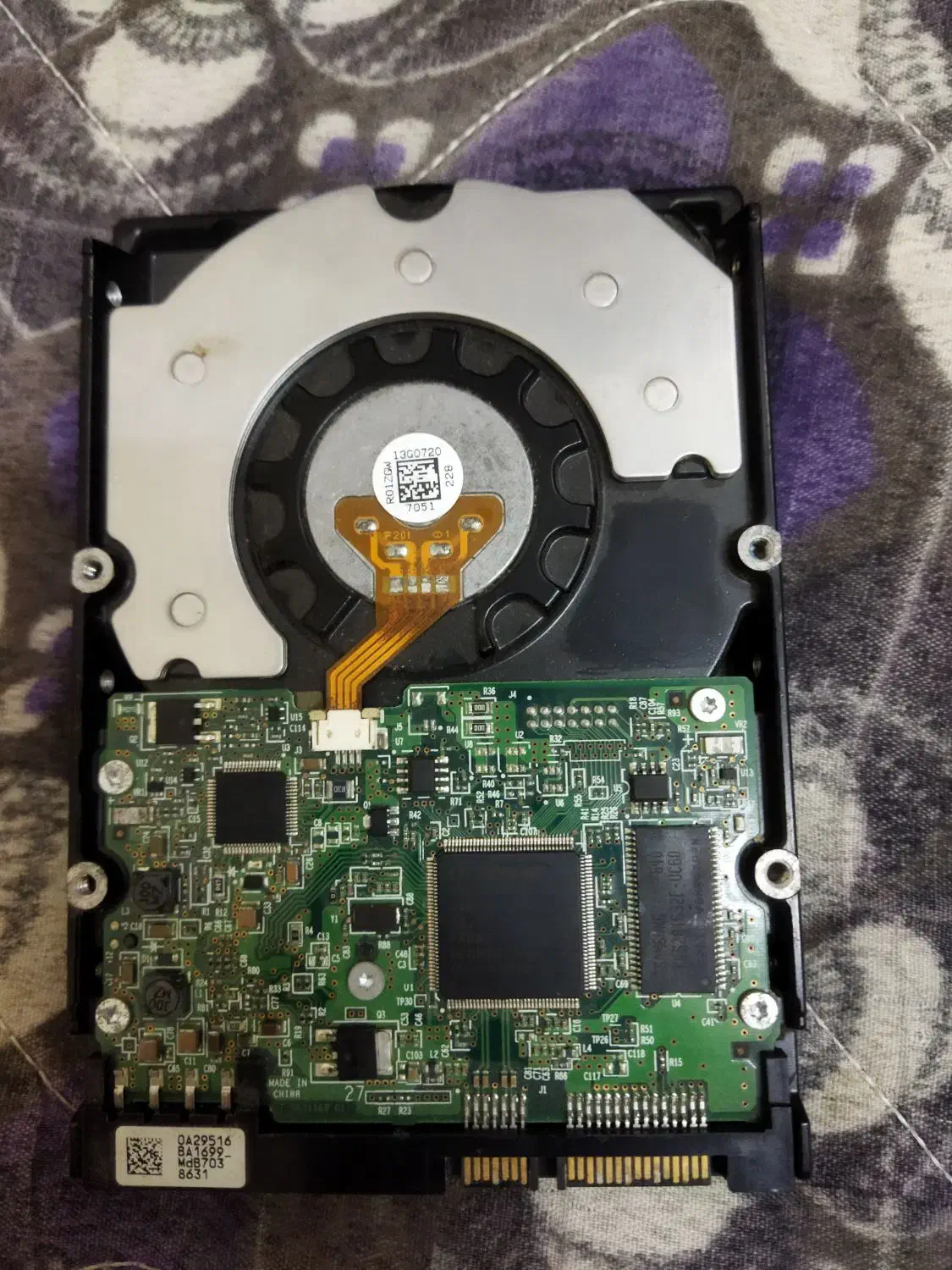 هارد 500 مشکل دار|قطعات و لوازم جانبی رایانه|رشت, دخانیات|دیوار