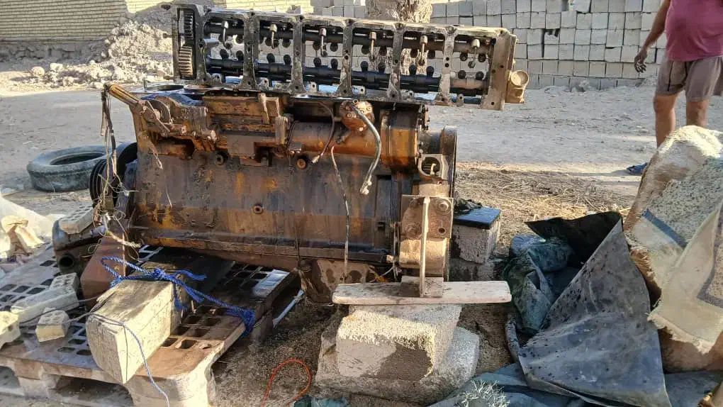 موتور کاتربیلر 312بدون گیربوکس|قطعات یدکی و لوازم جانبی|آبادان, |دیوار