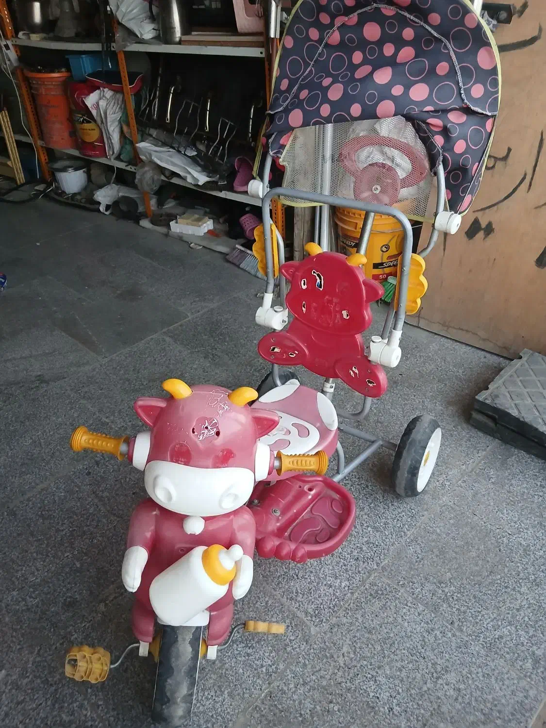 سه چرخه کودک|دوچرخه، اسکیت، اسکوتر|رباطکریم, شترخوار|دیوار