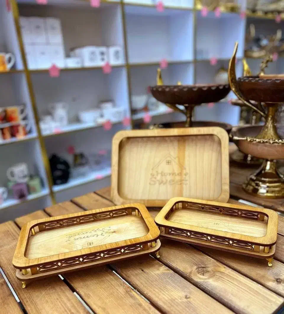 تولید و پخش ظروف چوبی|ظروف سرو و پذیرایی|اصفهان, قهجاورستان|دیوار