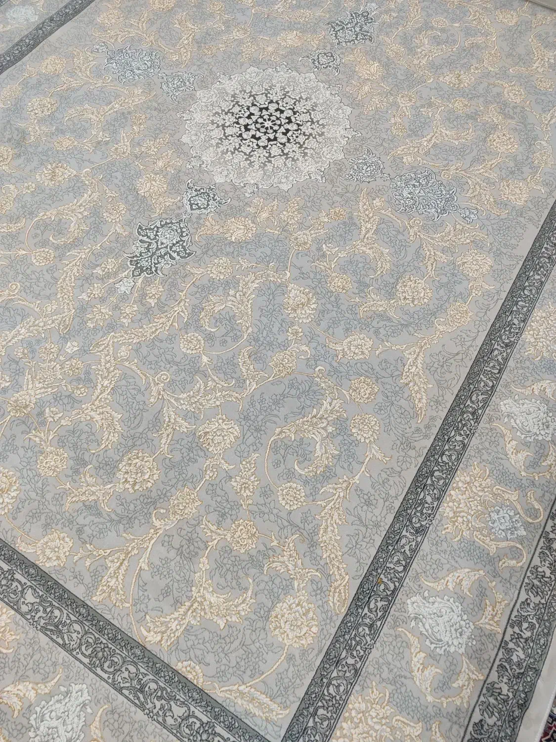 فرش 9متری برجسته اصل|فرش|کرمانشاه, |دیوار