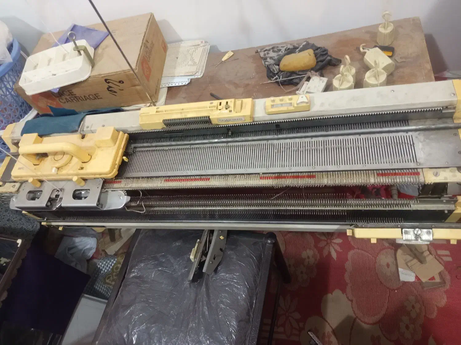 دستگاه بافندگی خانگی|لوازم خیاطی و بافتنی|عجب شیر, |دیوار