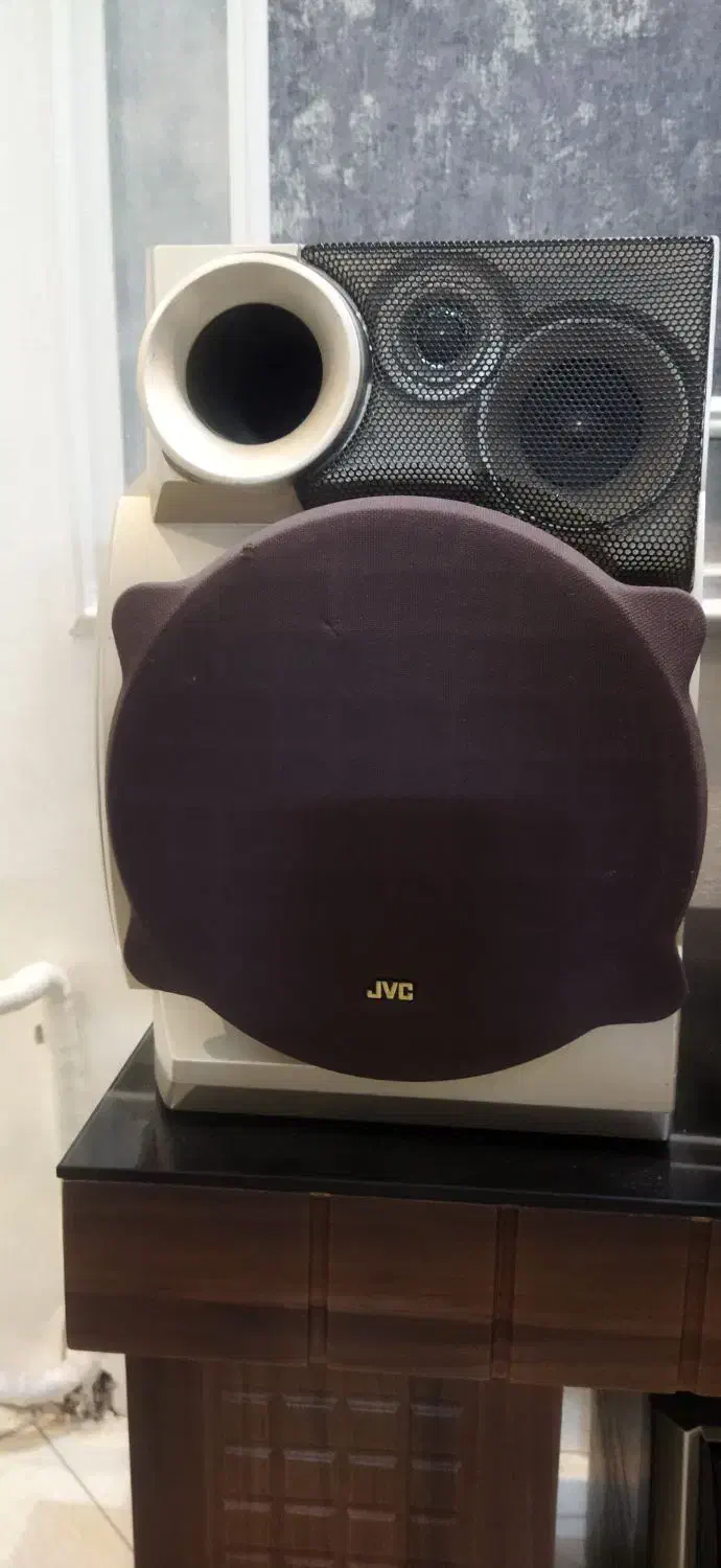 یک جفت ضبط باند jvs قدیمی|سیستم صوتی خانگی|مشهد, کوی المهدی|دیوار