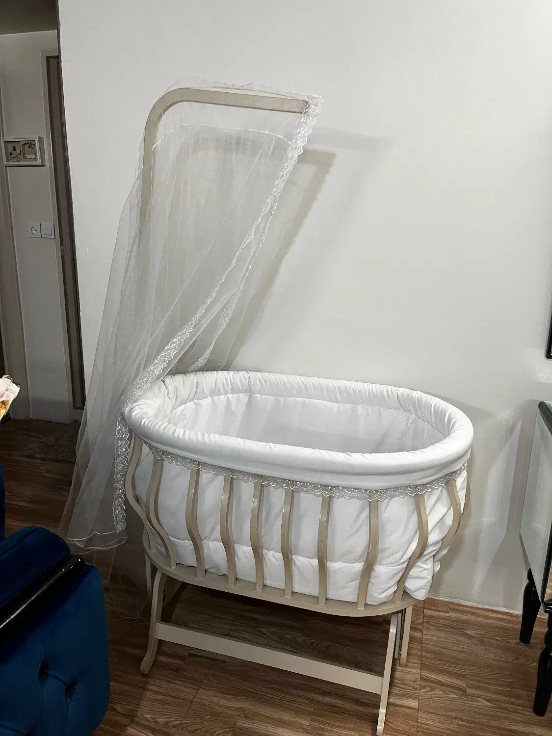 تخت کنار مادر گهواره|تخت و صندلی بچه|ری, امین آباد|دیوار