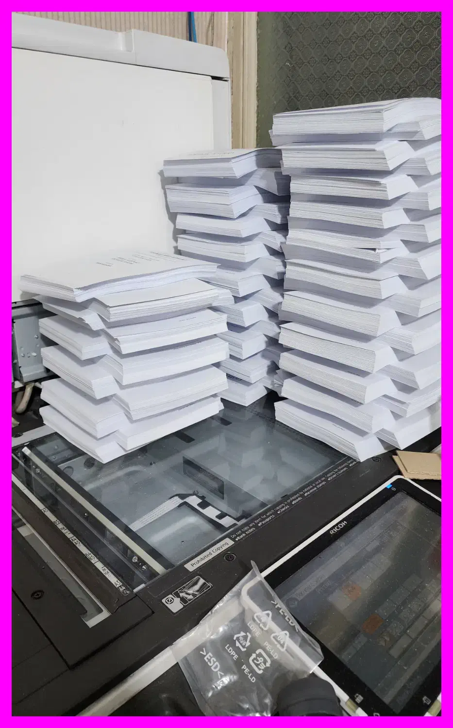 پرینت کپی کاغذ دولتی (یکرو ۹۵۰ تومن)|خدمات رایانه‌ای و موبایل|ملارد, |دیوار