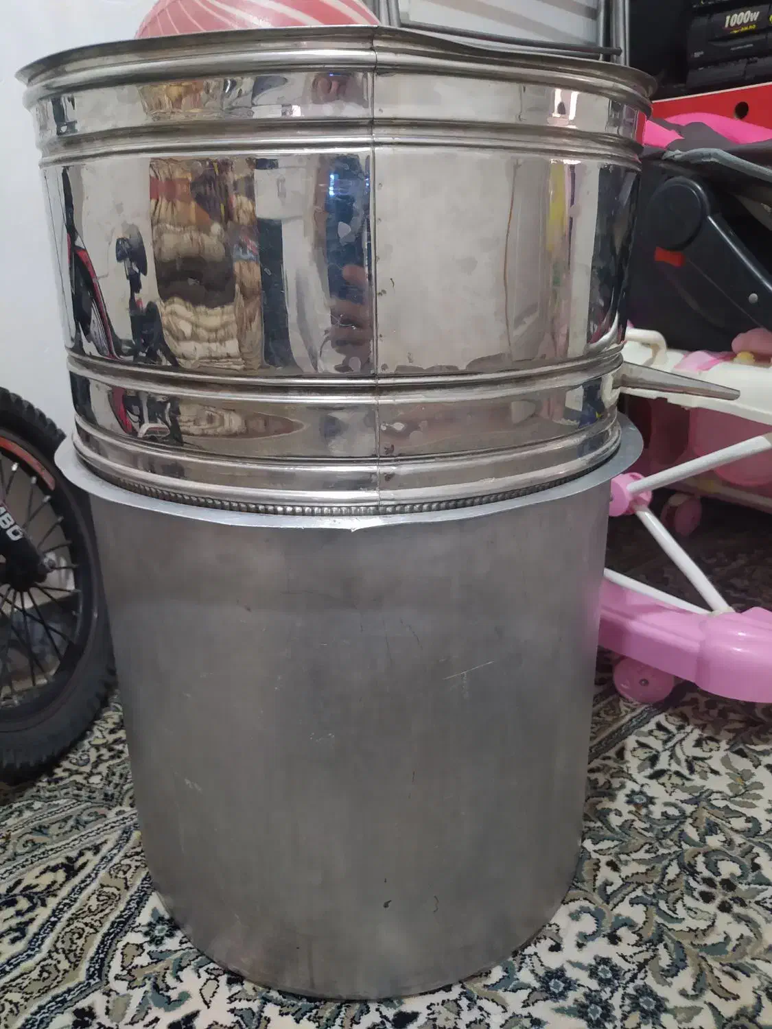 گلابگیر|ظروف پخت‌وپز|محمدشهر, علی آباد گونه|دیوار