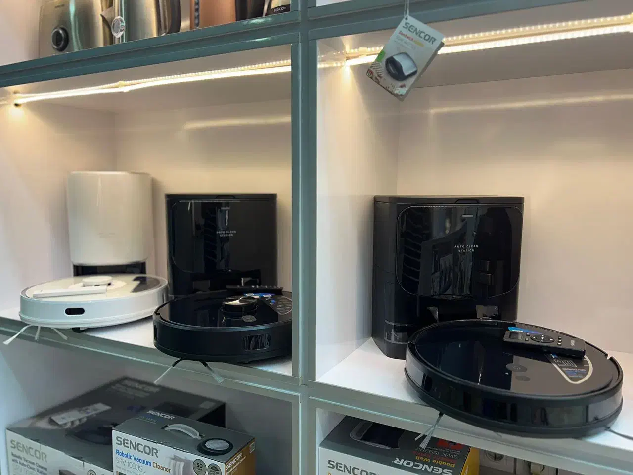 جارو روباتیک سنکور مدل 9185|جاروبرقی، جارو شارژی، بخارشو|آستارا, |دیوار