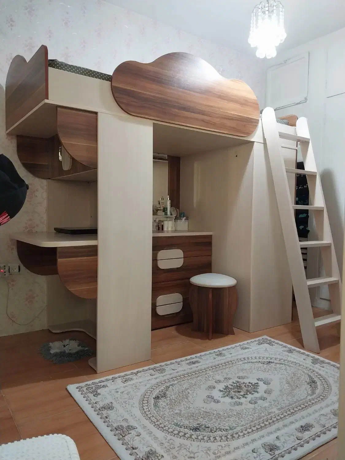 سرویس خواب نوجوان شرکتی درجه یک|تخت و سرویس خواب|قدس, شهر‌قدس|دیوار