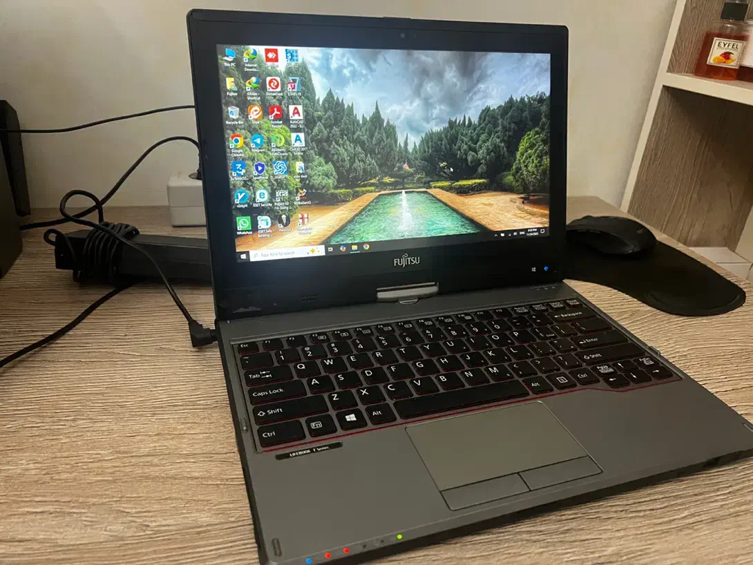 لپتاپ لمسی فوجیتسو T726 با پردازنده core i5|رایانه همراه|اصفهان, خلیل آباد|دیوار