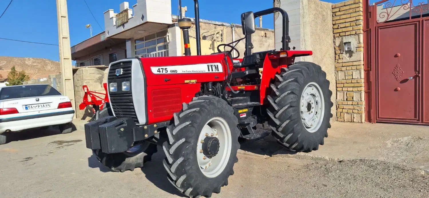 تراکتور  ۴۷۵ جفت مدل ۹۹ در حد خشک ۱۰۰۰ ساعتکار|خودرو سنگین|اسلام‌‌آباد غرب, |دیوار