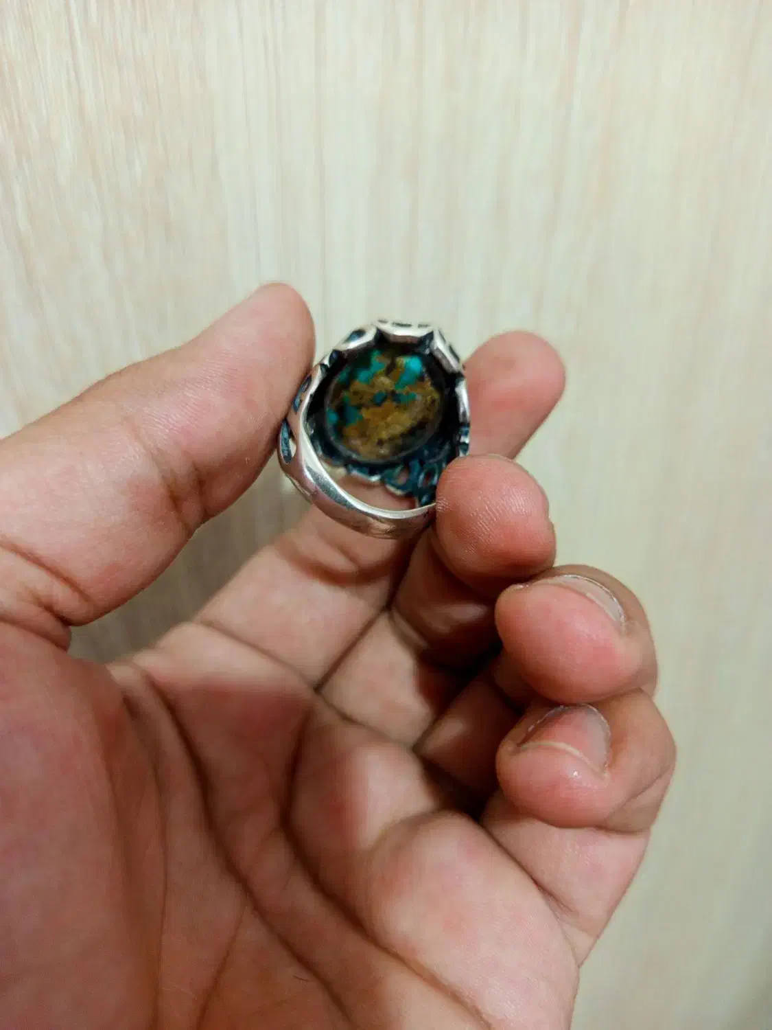 انگشتر فیروزه نیشابور و دست دلبر عقیق|جواهرات|تهران, تهرانسر شرقی|دیوار