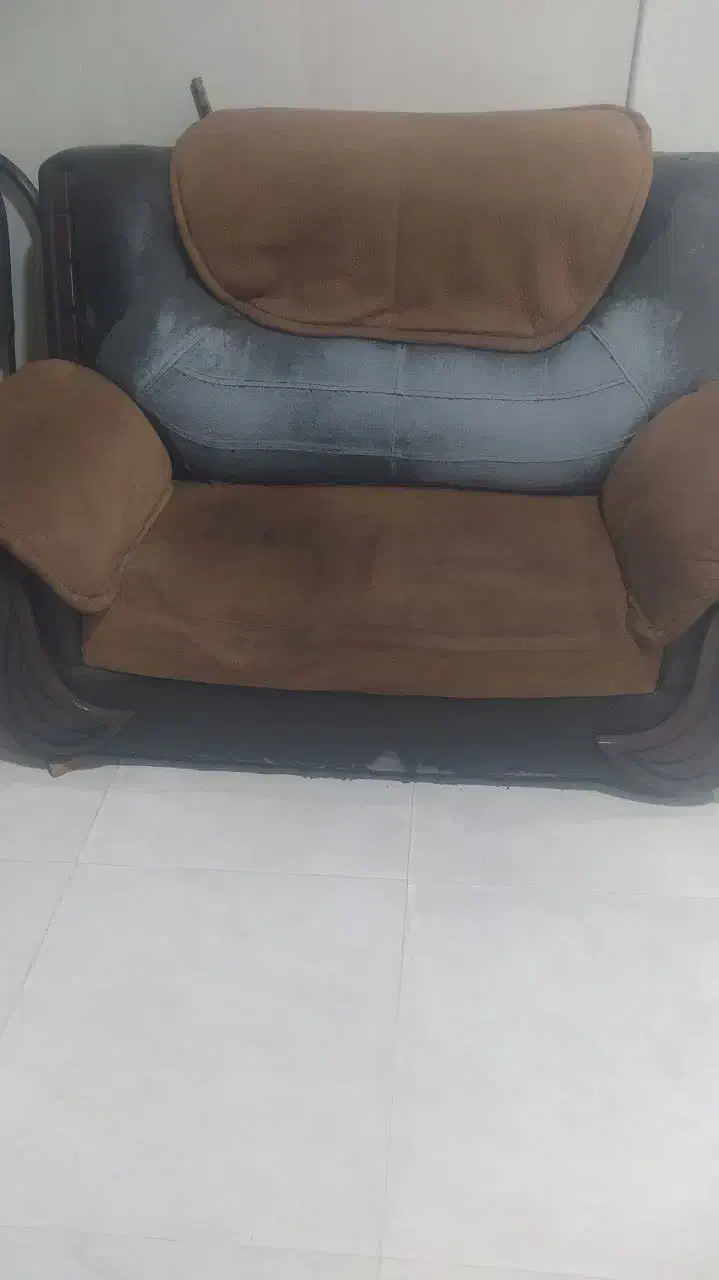 مبل ۲نفره کار کرده|مبلمان خانگی و میز عسلی|نهاوند, |دیوار