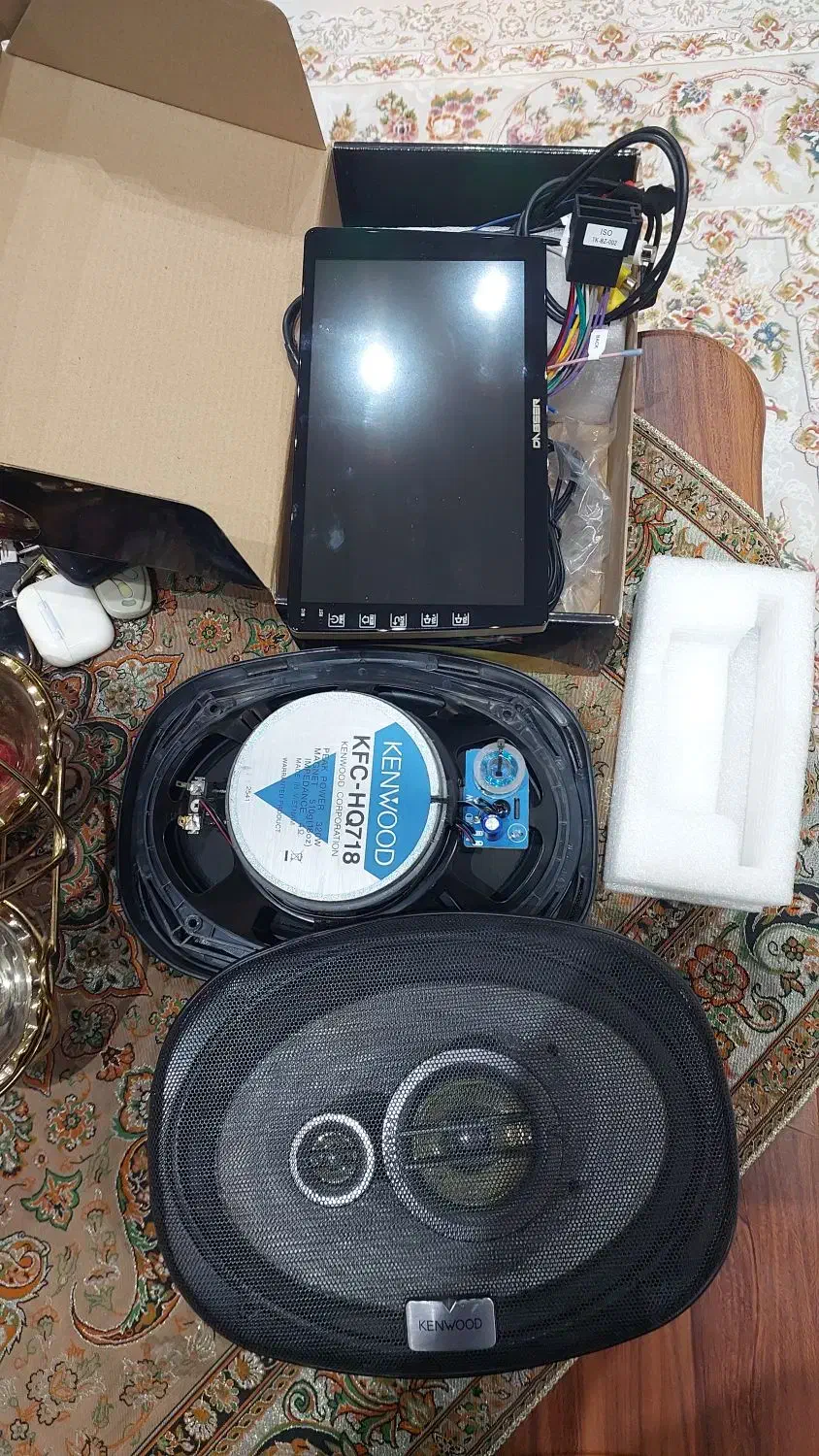 مانیتور دوتا ۷۱۸ نو نو یه دونه دزدگیر ماشین|قطعات یدکی و لوازم جانبی|مشکیندشت, |دیوار