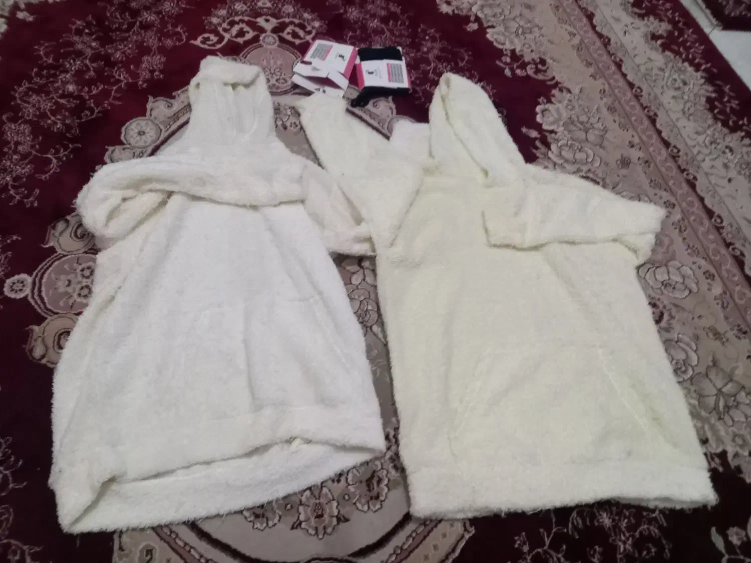 هودی زمستانی زنانه و ۲ عدد تاب بندی زنانه|لباس|بومهن, |دیوار