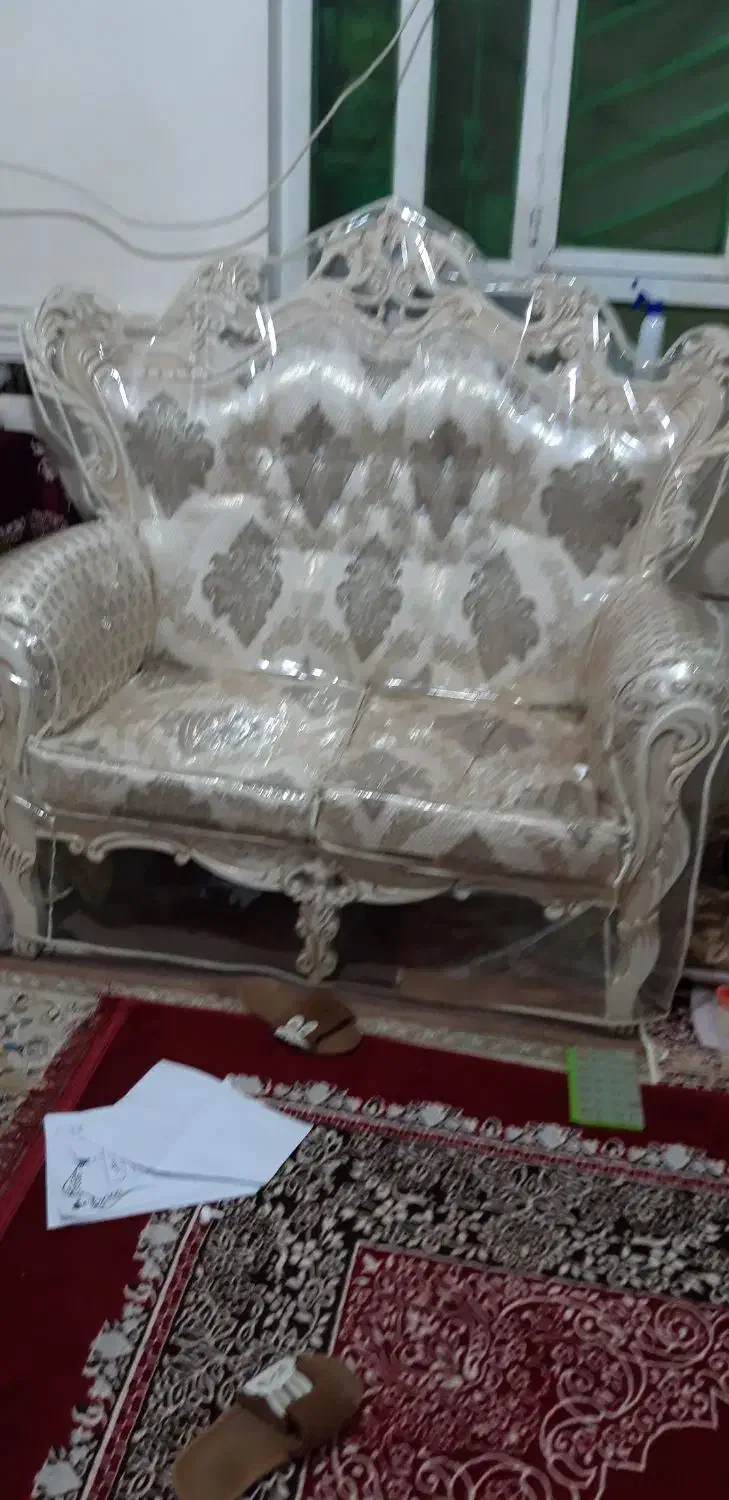 مبلمان هفت نفره|مبلمان خانگی و میز عسلی|امیدیه, |دیوار