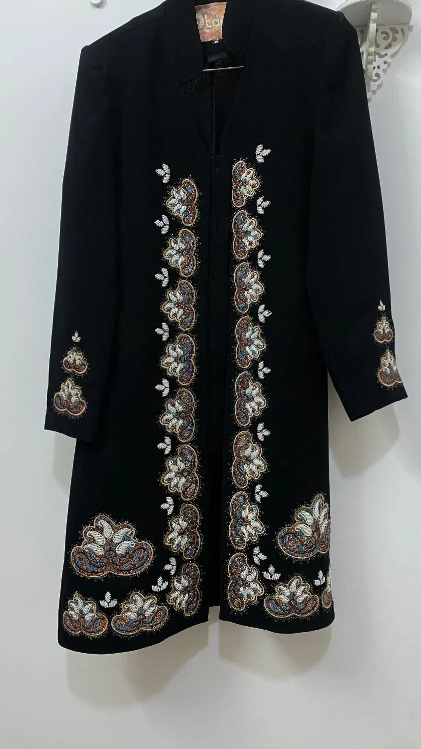 مانتو ترمه دوزی|لباس|کازرون, |دیوار