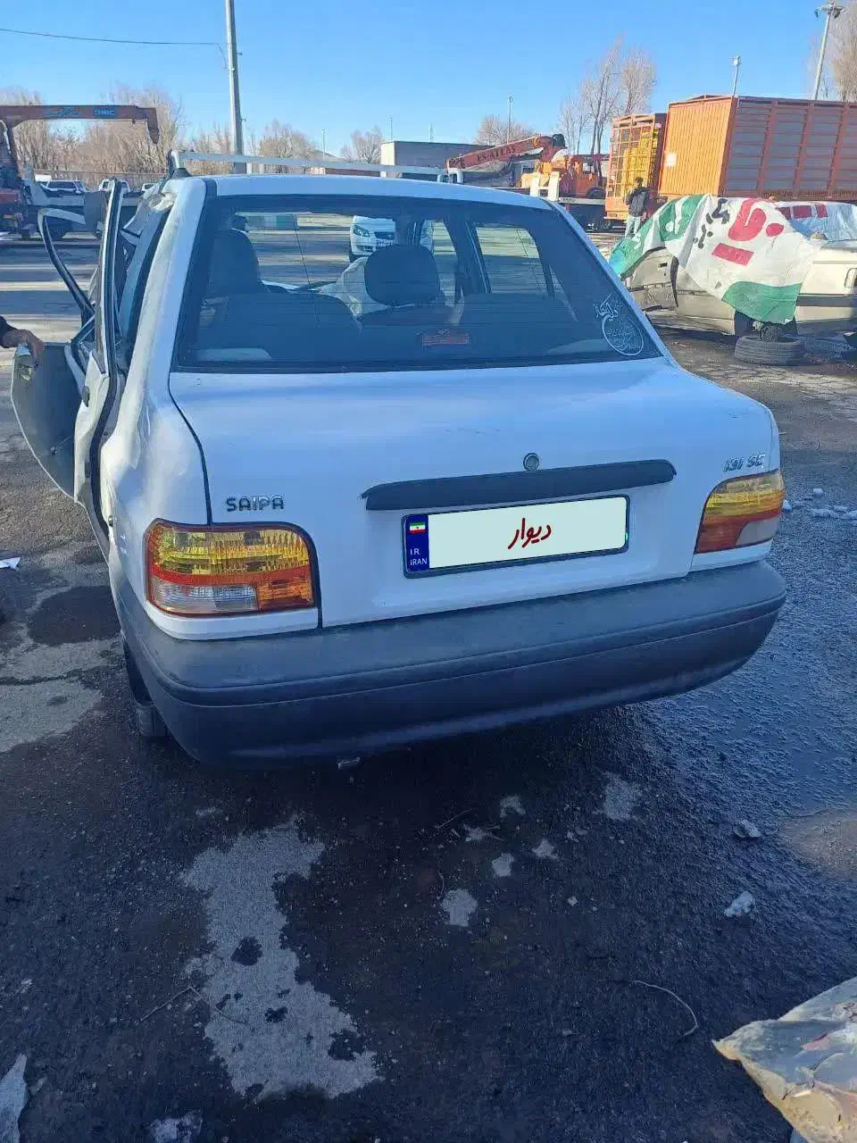 پراید تصادفی|خودرو سواری و وانت|شهرکرد, |دیوار