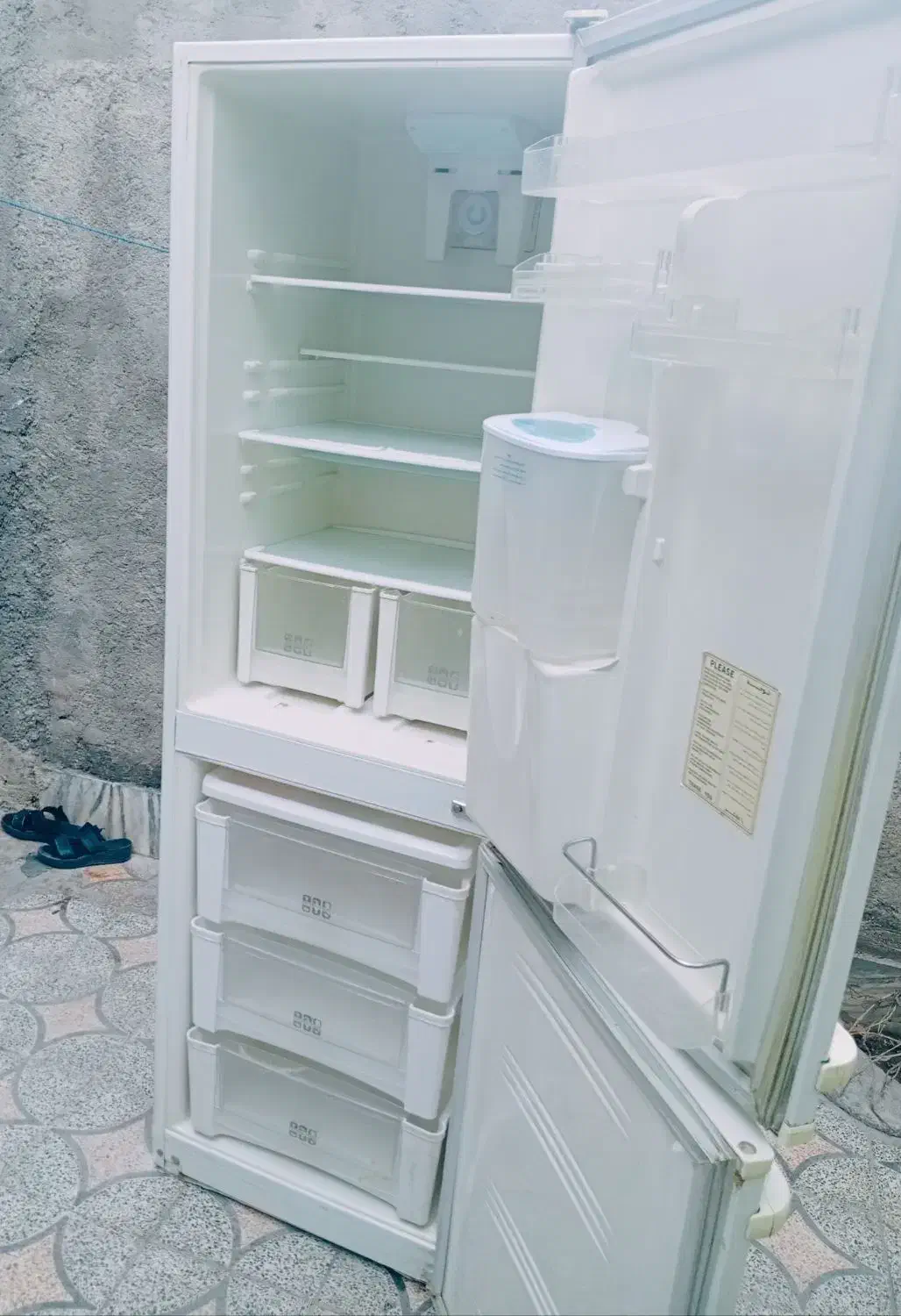 یخچال فریزر بدون برفک بسیار تمیز سالم سالم|یخچال و فریزر|خرم‌آباد, |دیوار