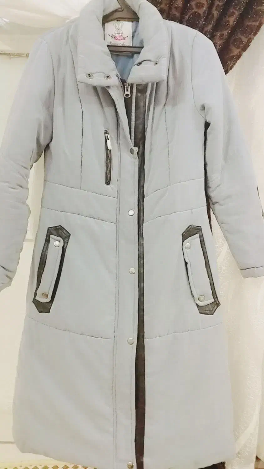 پالتو بادکنکی بلند داخل چشم شیشه|لباس|کاشمر, |دیوار