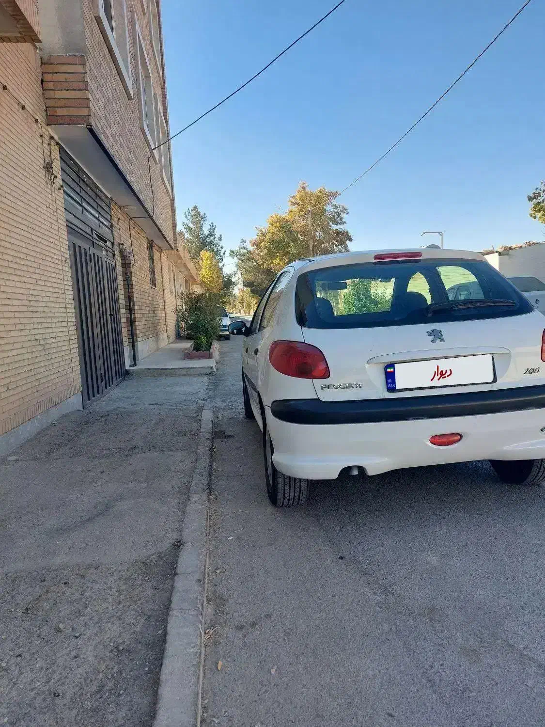 ۲۰۶ مدل ۸۹ شاسی سالم|خودرو سواری و وانت|شاهین‌شهر, شهرک صنعتی|دیوار
