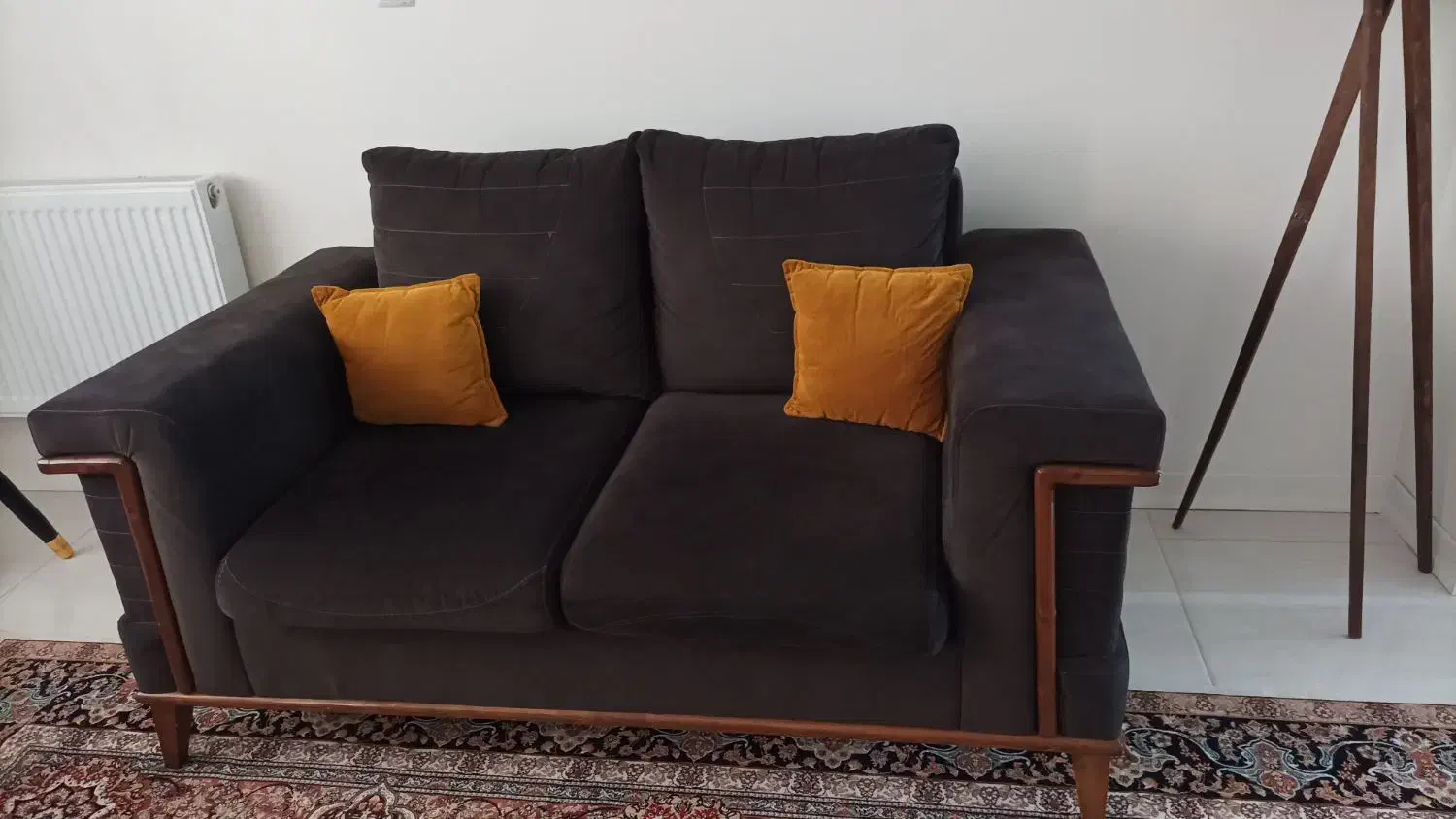 مبلمان 7 نفره با میز و 2 عسلی|مبلمان خانگی و میز عسلی|ساوه, |دیوار