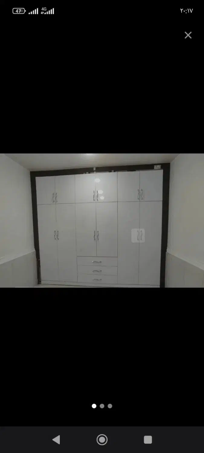 کمد دیواری سه درسه های گلس|جاکفشی، کمد، دراور|تربت جام, مطهری|دیوار