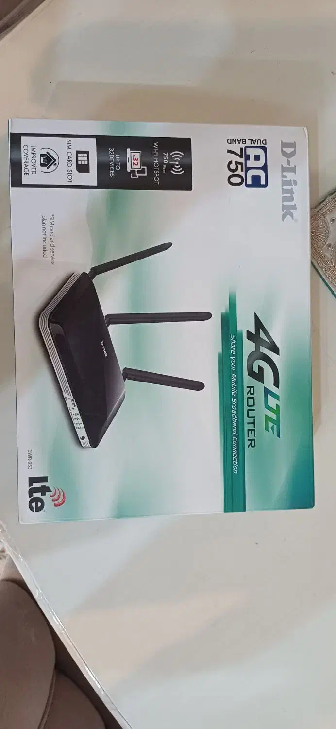 مودم دی لینک سیم کارتی 4G|مودم و تجهیزات شبکه|کرمانشاه, |دیوار