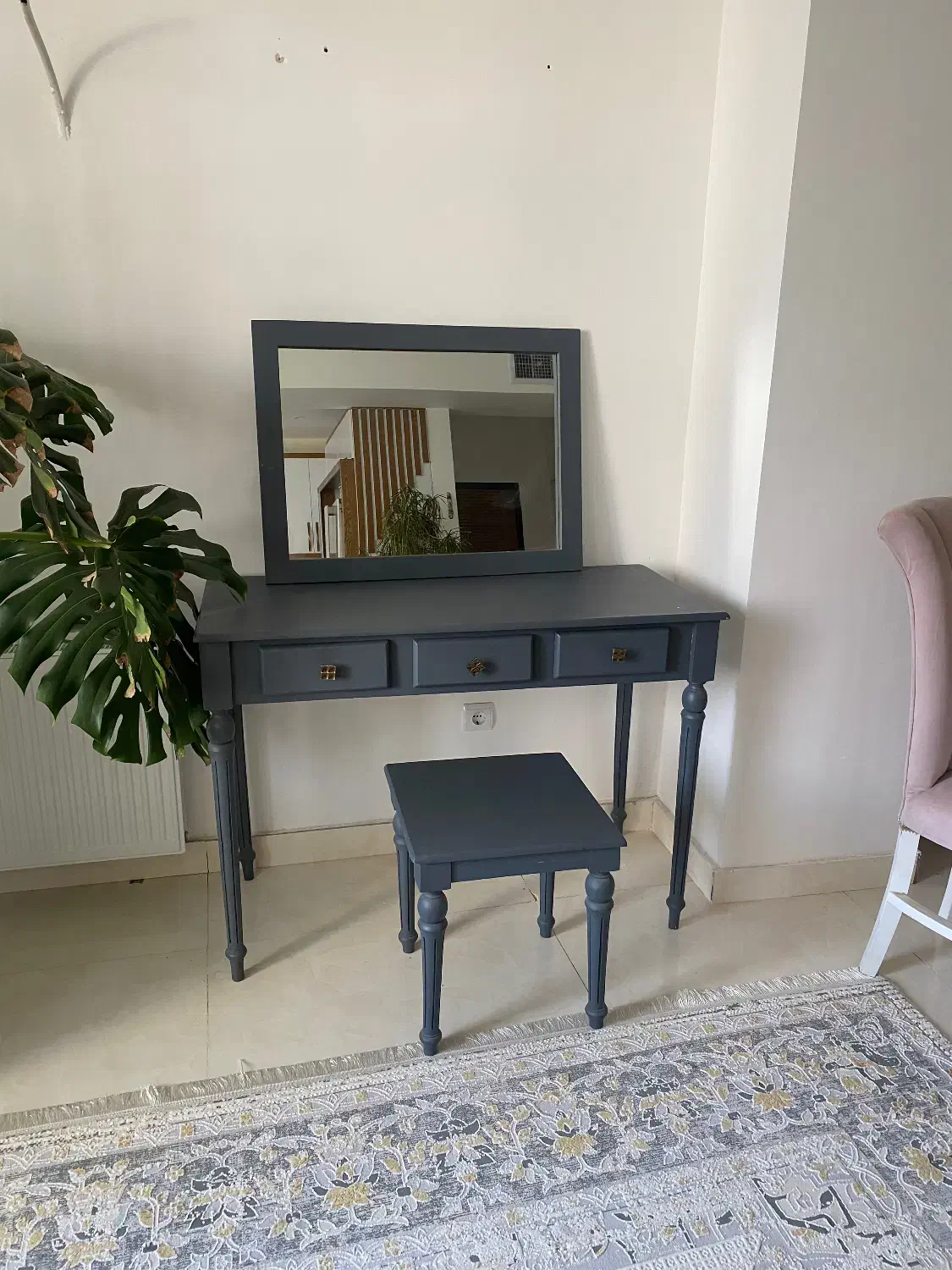 آینه کنسول و صندلی|بوفه، ویترین، کنسول|ایلام, |دیوار