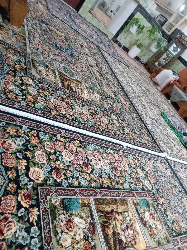 فرش ۶متری|فرش|قروه, |دیوار