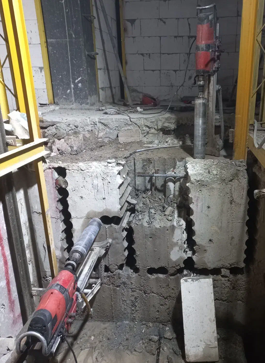 کرگیری برش بتن کاشت میلگرد|خدمات پیشه و مهارت|اهواز, شریعتی جنوبی|دیوار