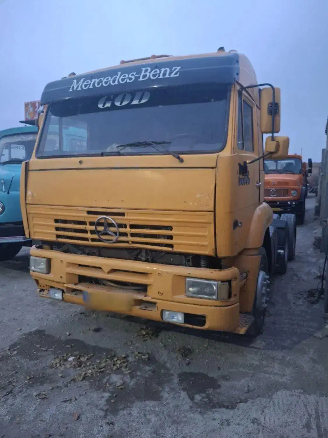 کشنده کاماز مدل 87 موتور بنز 8 سیلندر جفت سوپر|خودرو سنگین|اسلام‌شهر, شاطره|دیوار