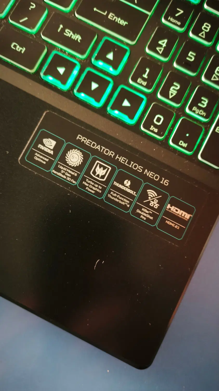 لپتاپ گیمینگ Acer Predator i9 4060 3Tb|رایانه همراه|تهران, کرمان|دیوار