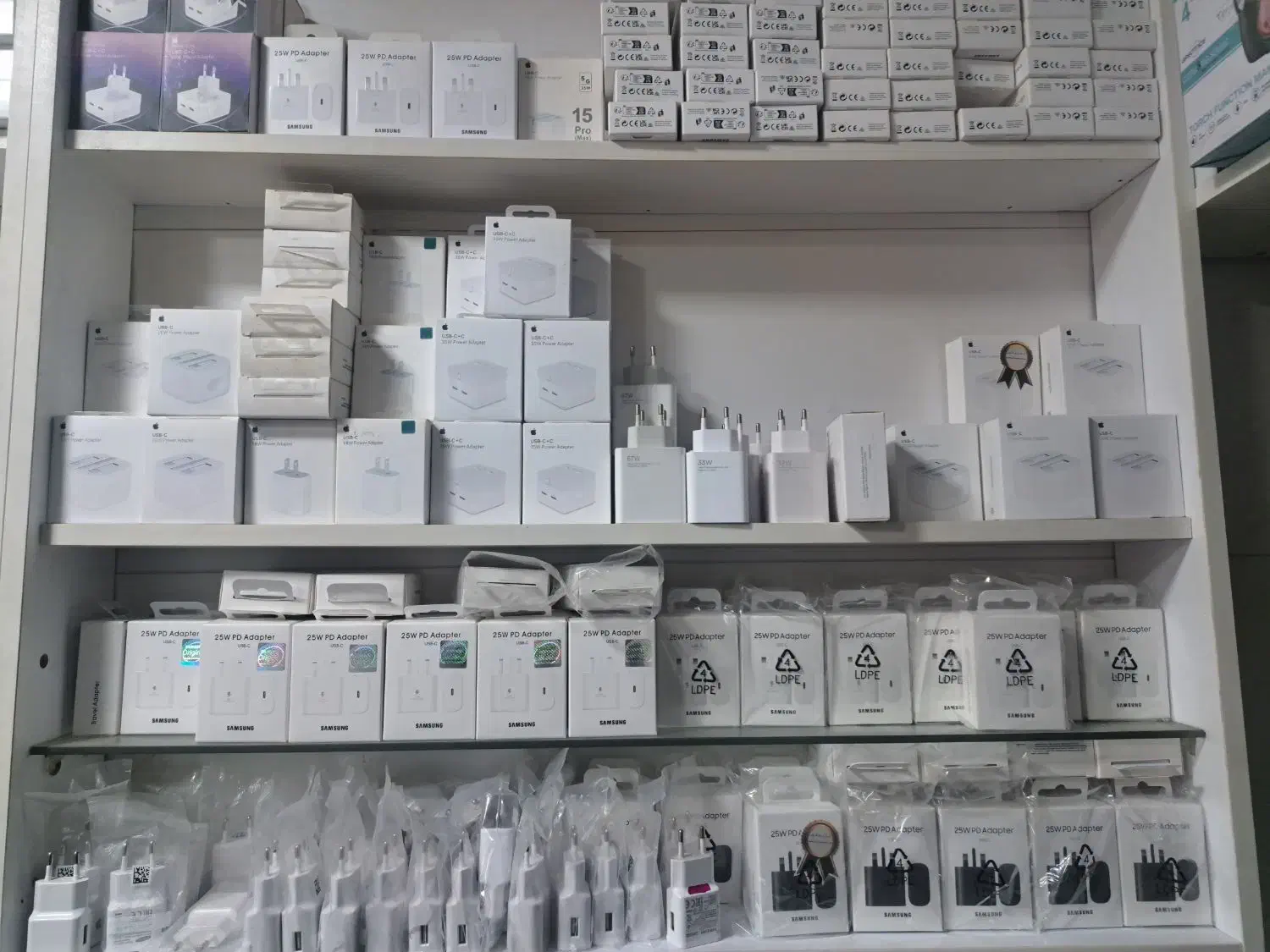 شارژر ۲۵ وات سامسونگ تمامی کیفیتها|لوازم جانبی موبایل و تبلت|تبریز, |دیوار