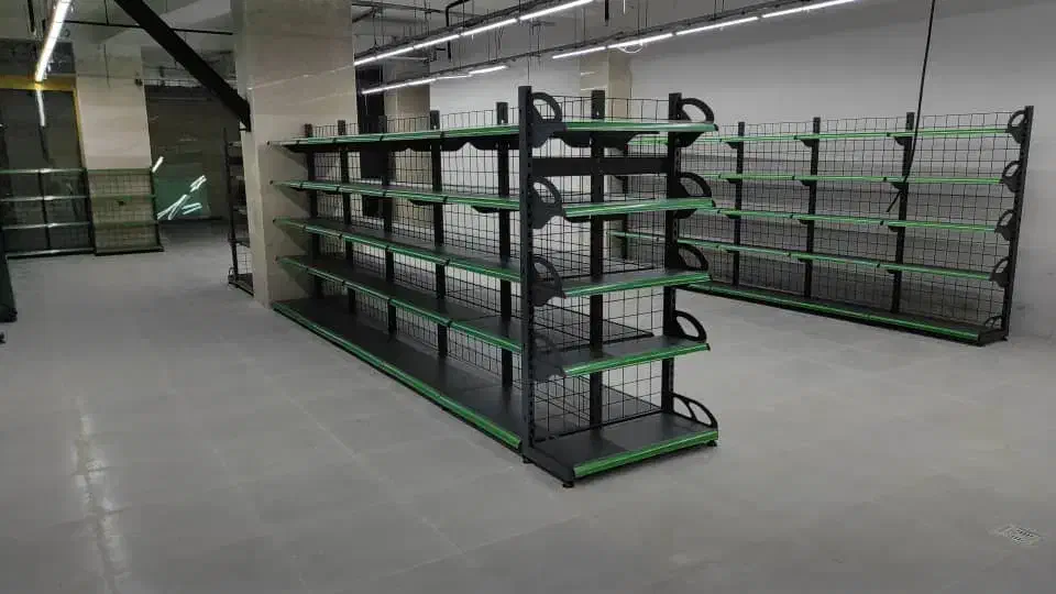 قفسه فروشگاهی خود ایستا طرح ترک|فروشگاه و مغازه|رشت, چله خانه|دیوار