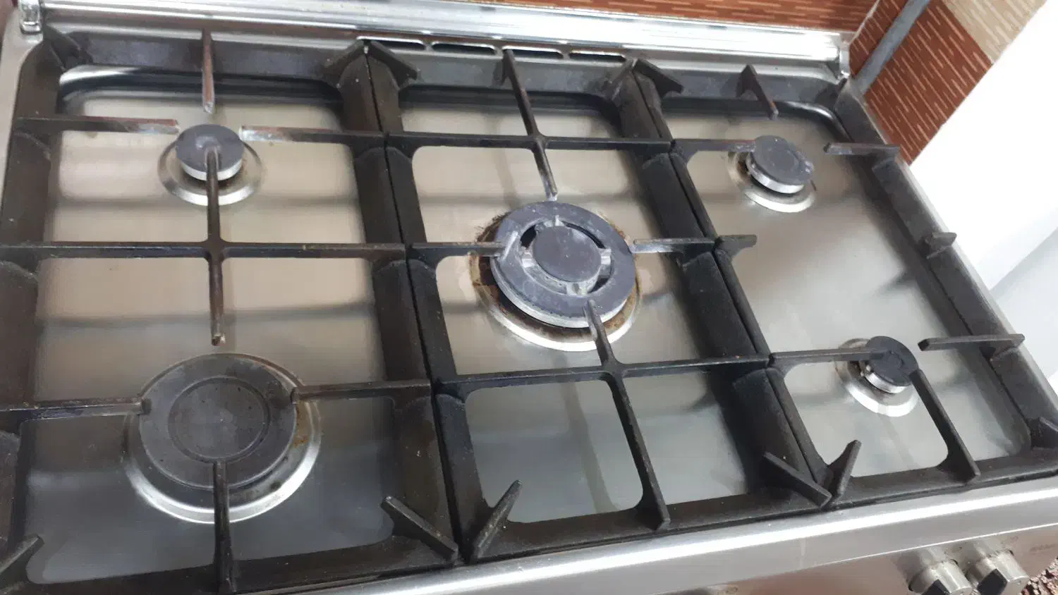 اجاق گاز فردار پنج شعله استیل صنام|اجاق گاز و لوازم برقی پختوپز|لنگرود, |دیوار