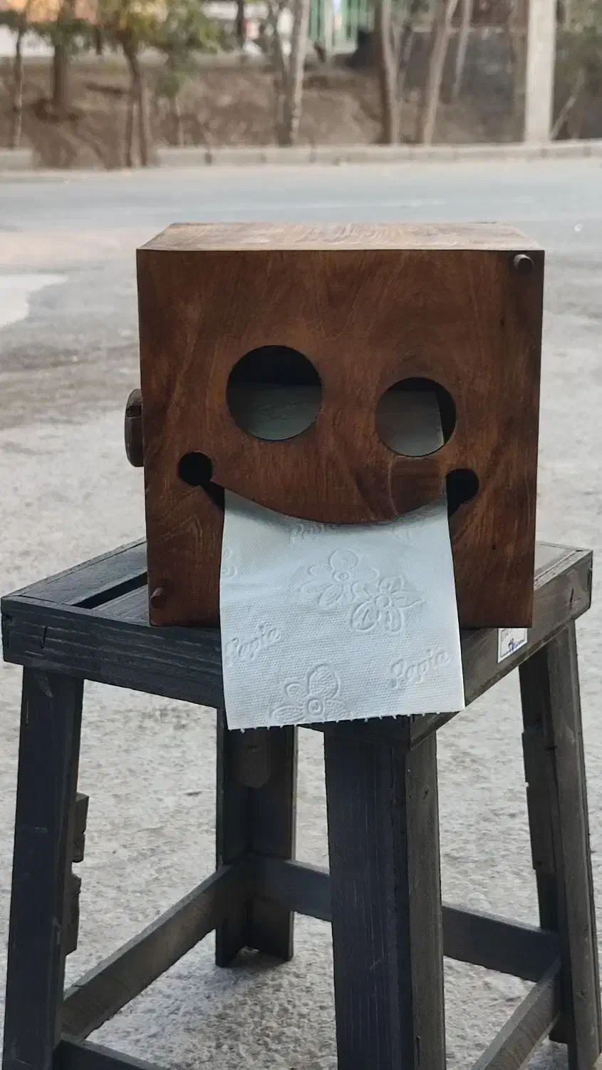 جا دستمالی چوبی|صنایع دستی و سایر لوازم تزئینی|اصفهان, رزمندگان|دیوار