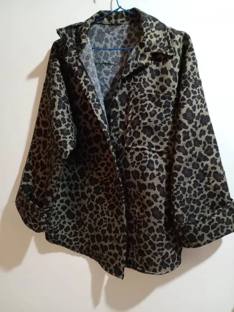 شومیز دکمه خور پلنگی|لباس|اصفهان, ملک‌شهر|دیوار