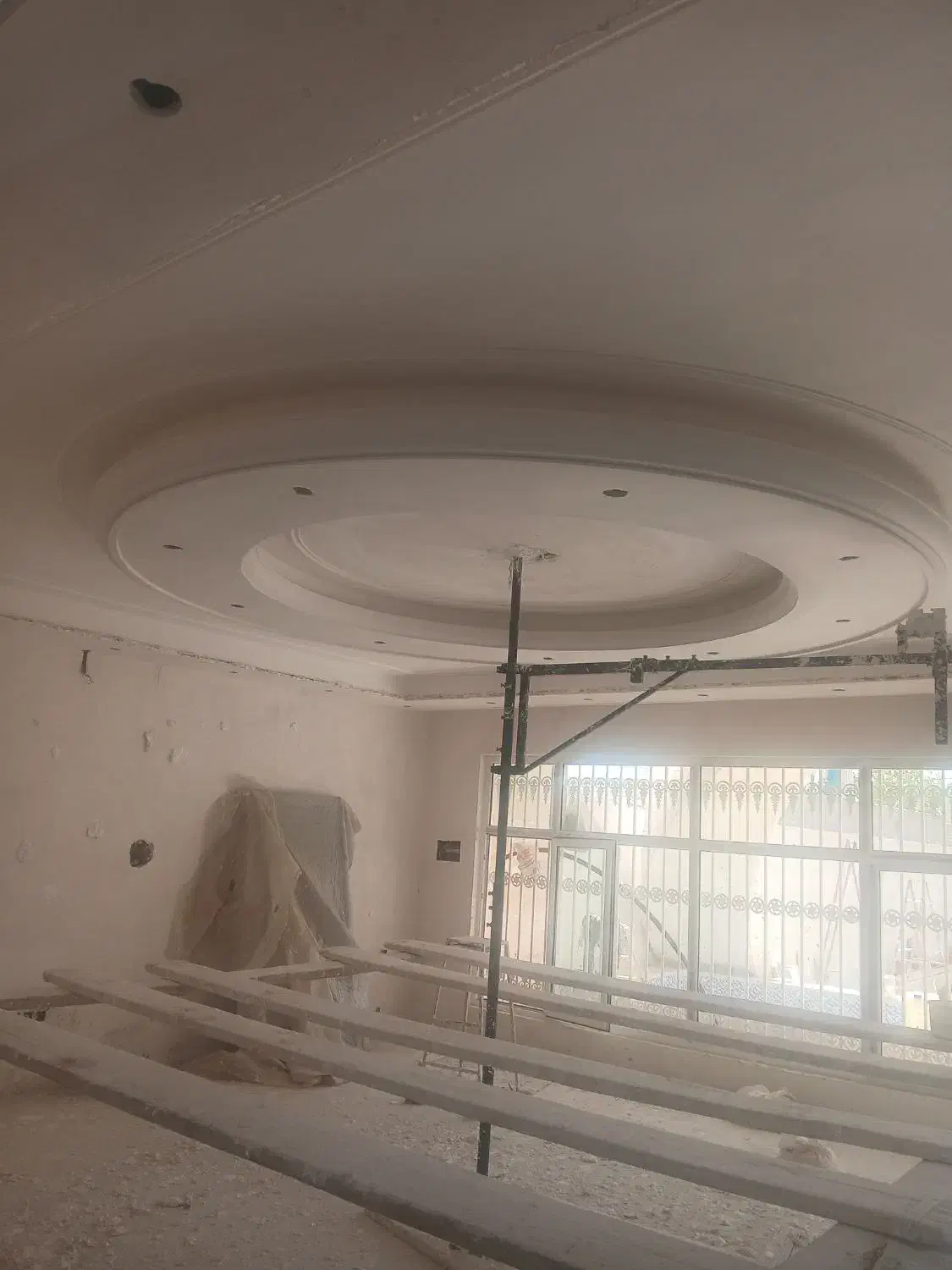 گچ کاری سفید کاری|خدمات پیشه و مهارت|قم, شهرک توانیر|دیوار