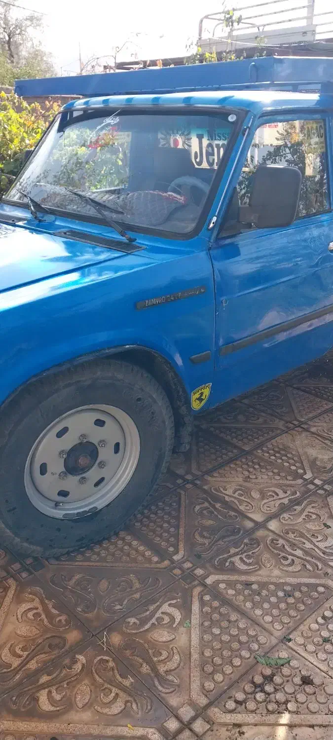 وانت سایپا مدل ۱۳۸۷دوگانه کارخانه|خودرو سواری و وانت|شاهین دژ, |دیوار