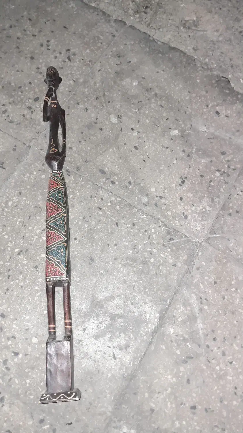 دوعدد گلدان قد ۳۰چوبی ومجسمه چوبی|مجسمه، تندیس، ماکت|تهران, آذربایجان|دیوار