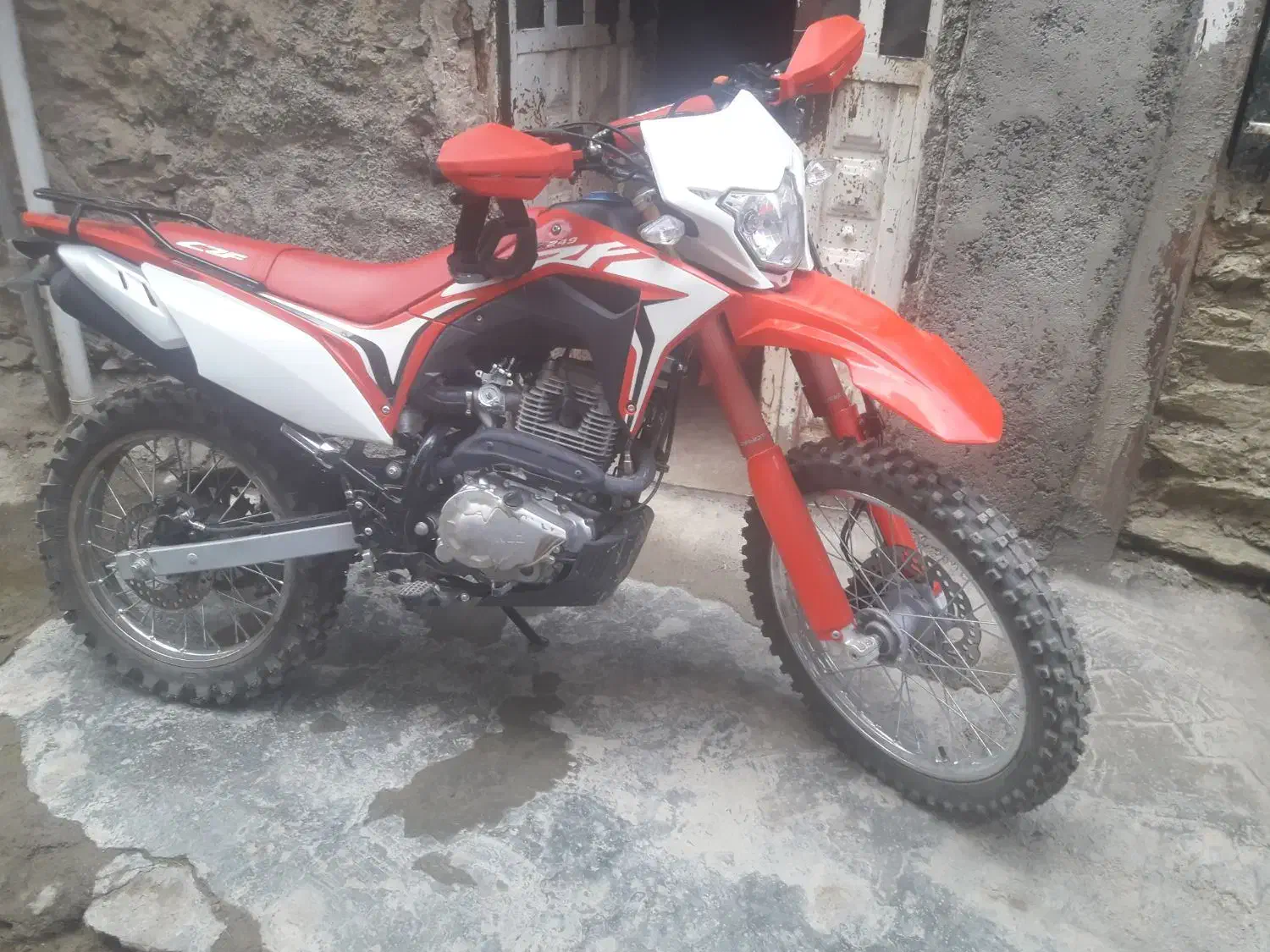 فروشه موتور تریل توسن 250|موتورسیکلت|مریوان, |دیوار